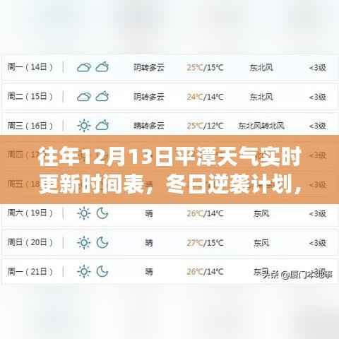 冬日逆袭计划,平潭天气的变迁与自信成就的力量实时更新时间表(往年12月13日)