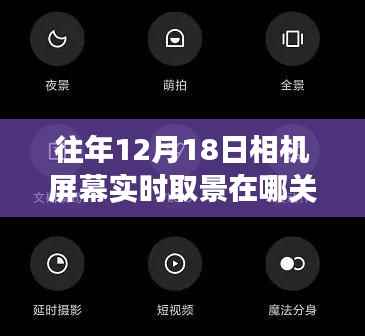 揭秘,往年12月18日相机屏幕实时取景功能的开关历程与关闭方法