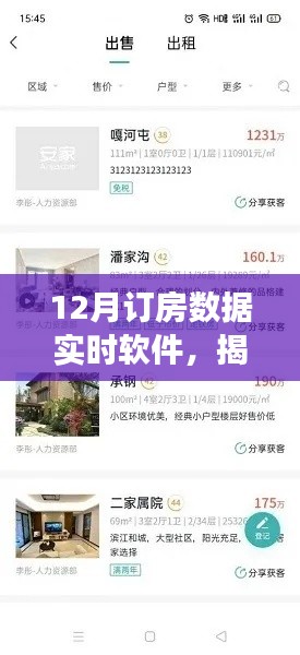 揭秘,12月订房数据实时软件的功能、应用与优势分析