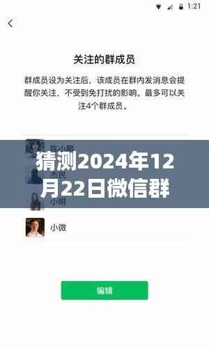 揭秘未来微信群实时交流设置,预测与优化至2024年策略揭秘!