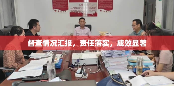 督查情况汇报,责任落实,成效显著