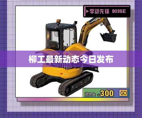 柳工最新动态今日发布