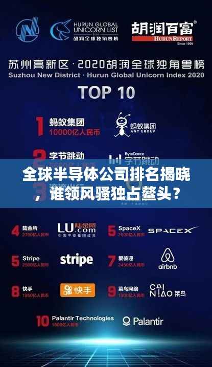 全球半导体公司排名揭晓,谁领风骚独占鳌头?