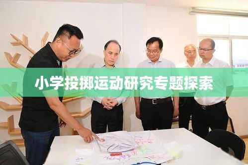 小学投掷运动研究专题探索