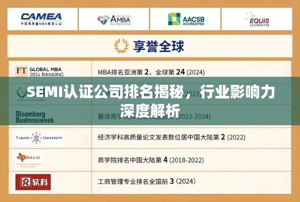 SEMI认证公司排名揭秘，行业影响力深度解析