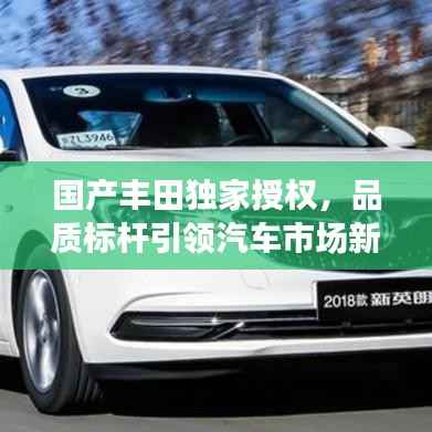 国产丰田独家授权,品质标杆引领汽车市场新潮流趋势